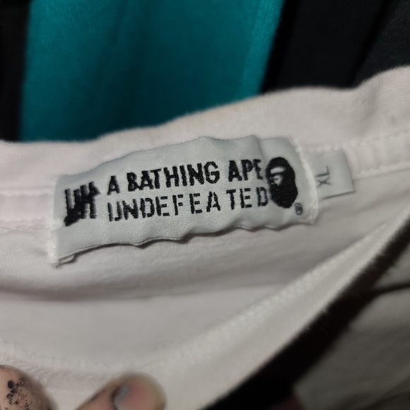 Bape undefeated men's large - Picture 2 of 7